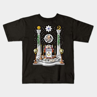 Masonic Lodge Altar Kids T-Shirt